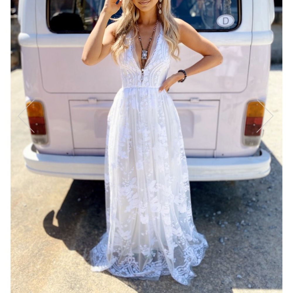 Southern Fried Chics enchanted nights white dress